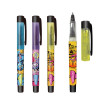 Rollerball, Azul, 0.7 mm, Diseños Zap, Exh x 24 Unds.